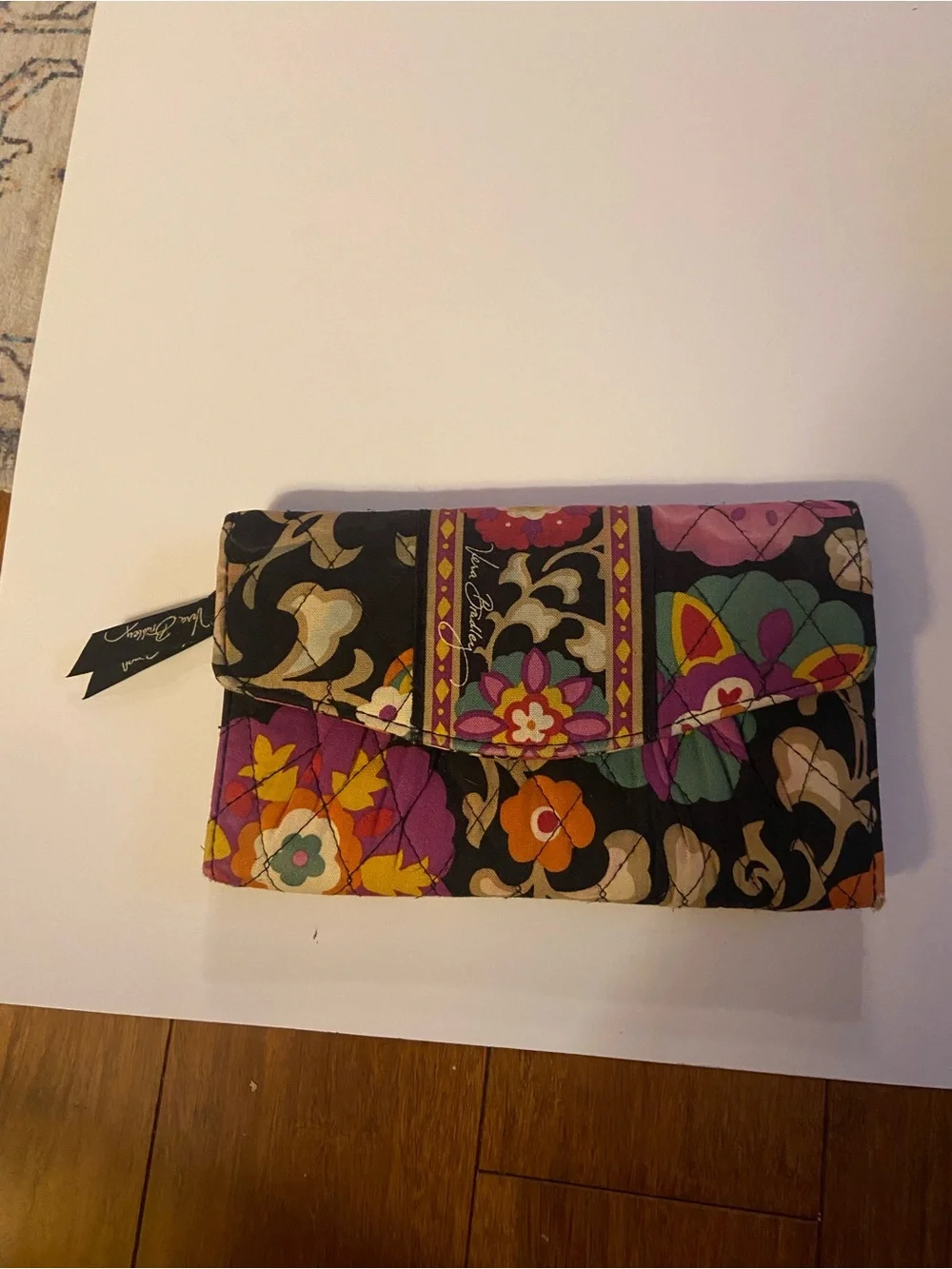 Vera Bradley pouch attached